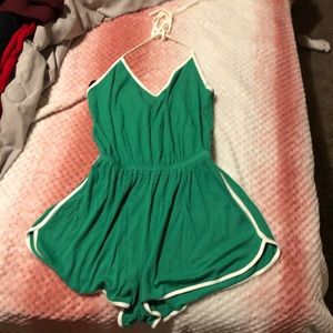 Green romper